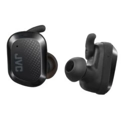 Auriculares Deportivos JVC HA-AE5T TrueWireless, Control Táctil, 27h Bat, Negro