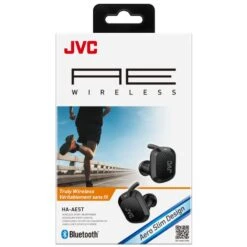 Auriculares Deportivos JVC HA-AE5T TrueWireless, Control Táctil, 27h Bat, Negro -Ropa Deportiva Tienda auriculares deportivos jvc ha ae5t truewireless control tactil 27h bat negro 3