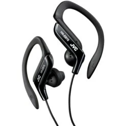 Auriculares Deportivos JVC HA-EB75 De Clip, Sonido Potente, Cable 1,2m Negro