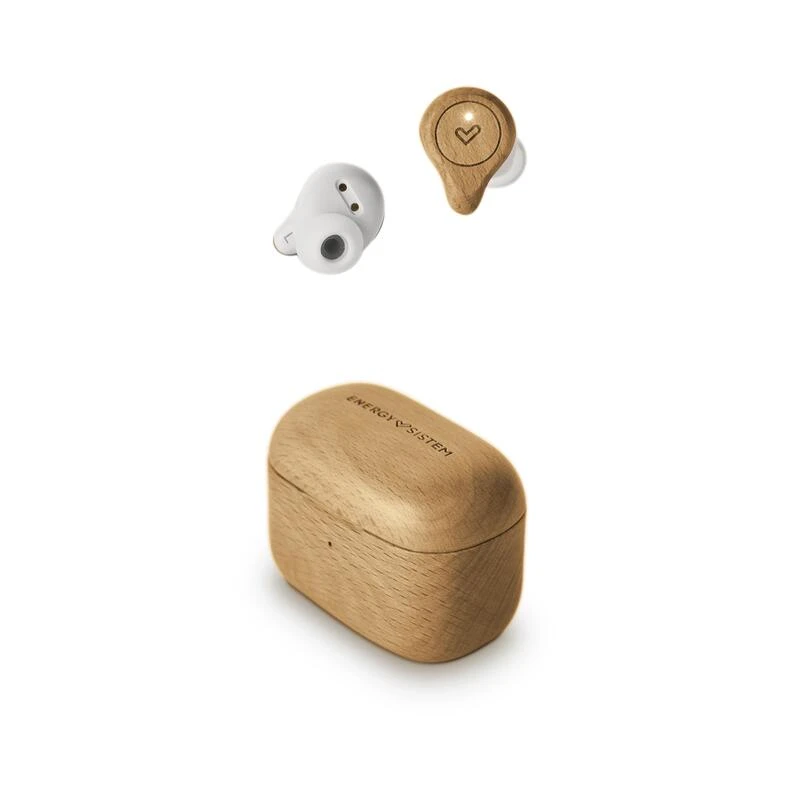 Auriculares Ecológicos Energy Sistem Eco True Wireless Beech Wood 1 Auriculares Ecológicos Energy Sistem Eco True Wireless Beech Wood