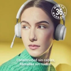 Auriculares Energy Sistem Wireless Headset Office 6 White -Ropa Deportiva Tienda auriculares energy sistem wireless headset office 6 white 4