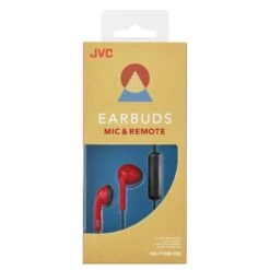 Auriculares JVC HA-F19M De Botón, Micro IPX2 1m Cable Rojo -Ropa Deportiva Tienda auriculares jvc ha f19m de boton micro ipx2 1m cable rojo 2