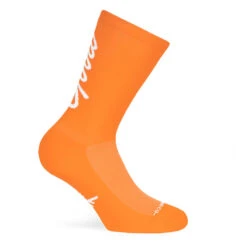 Calcetin Running Unisex Good Vibes, Tricotado Color Naranja -Ropa Deportiva Tienda calcetin running unisex good vibes tricotado color naranja 2