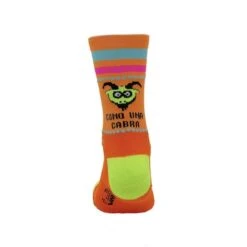 CALCETINES DE RUNNING #COMOUNACABRA Unisex - KAMUABU Color NARANJA 2 Hilos -Ropa Deportiva Tienda calcetines de running comounacabra unisex kamuabu color naranja 2 hilos 4