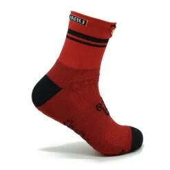 CALCETINES DE RUNNING #COMOUNACABRA Unisex - KAMUABU Color ROJO - Trailrunning -Ropa Deportiva Tienda calcetines de running comounacabra unisex kamuabu color rojo trailrunning 4