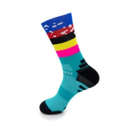 CALCETINES DE RUNNING #MANCHADO Unisex - KAMUABU MULTICOLOR De 1 Hilo -Ropa Deportiva Tienda calcetines de running manchado unisex kamuabu multicolor de 1 hilo 1