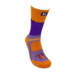CALCETINES DE RUNNING #PAJARITOS Unisex - KAMUABU Color NARANJA/MORADO 23cm -Ropa Deportiva Tienda calcetines de running pajaritos unisex kamuabu color naranjamorado 23cm 2