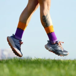 CALCETINES DE RUNNING #PAJARITOS Unisex - KAMUABU Color NARANJA/MORADO 23cm -Ropa Deportiva Tienda calcetines de running pajaritos unisex kamuabu color naranjamorado 23cm 4