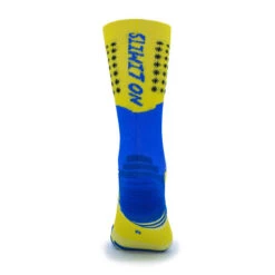 CALCETINES "NO LIMITS" AMARILLO/AZUL DE RUNNING -Ropa Deportiva Tienda calcetines no limits amarilloazul de running 2