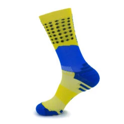 CALCETINES "NO LIMITS" AMARILLO/AZUL DE RUNNING -Ropa Deportiva Tienda calcetines no limits amarilloazul de running 3