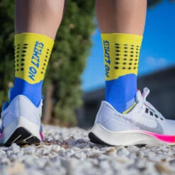 CALCETINES "NO LIMITS" AMARILLO/AZUL DE RUNNING -Ropa Deportiva Tienda calcetines no limits amarilloazul de running 4