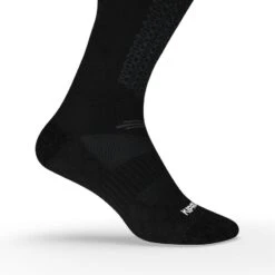 Calcetines Running Largos Lana Merina Negro -Ropa Deportiva Tienda calcetines running largos lana merina negro 2