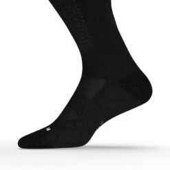 Calcetines Running Largos Lana Merina Negro -Ropa Deportiva Tienda calcetines running largos lana merina negro 3
