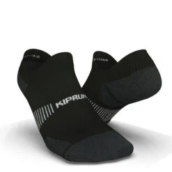 Calcetines Running RUN900 Negro Finos Invisibles Ecodiseño