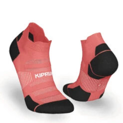 Calcetines Running RUN900 Negro Finos Invisibles Ecodiseño -Ropa Deportiva Tienda calcetines running run900 rosa finos invisibles