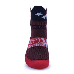 CALCETINES RUNNING TOBILLEROS #COMOUNACABRA Unisex KAMUABU Rojo/negro -Ropa Deportiva Tienda calcetines running tobilleros comounacabra unisex kamuabu rojonegro 2