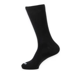 Calcetines Unisex Lisos Altos Mooquer Classy Evo Negro Bordados España