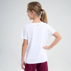 Decathlon Camiseta Atletismo AT 100 Niños Blanco Mangas Cortas Transpirable 9 Decathlon Camiseta Atletismo AT 100 Niños Blanco Mangas Cortas Transpirable -Ropa Deportiva Tienda camiseta atletismo at 100 nios blanco mangas cortas transpirable 4