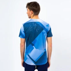 Camiseta De Manga Corta Running De Poliéster Reciclado Hombre TRR Azul Claro 8 Camiseta De Manga Corta Running De Poliéster Reciclado Hombre TRR Azul Claro -Ropa Deportiva Tienda camiseta de manga corta running de poliester reciclado hombre trr azul claro 3