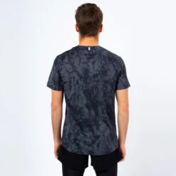 Camiseta De Manga Corta Running De Poliéster Reciclado Hombre TRR Negra -Ropa Deportiva Tienda camiseta de manga corta running de poliester reciclado hombre trr negra 2