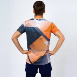 Camiseta De Manga Corta Running Poliéster Reciclado Hombre TRR Multi Color -Ropa Deportiva Tienda camiseta de manga corta running poliester reciclado hombre trr multi color 3