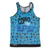 CAMISETA DE RUNNING #COMOUNACABRA Para HOMBRE - KAMUABU Azul De Tirantes