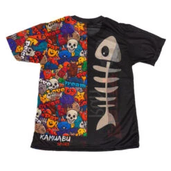 CAMISETA DE RUNNING #PARTYRUN Para MUJER - KAMUABU Color NEGRA 90grs -Ropa Deportiva Tienda camiseta de running partyrun para mujer kamuabu color negra 90grs 1