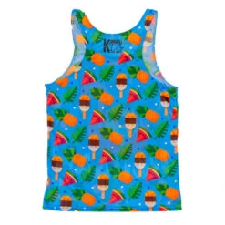 CAMISETA DE RUNNING #PINEAPPLE Para HOMBRE - KAMUABU Color Azul De Tirantes 5 CAMISETA DE RUNNING #PINEAPPLE Para HOMBRE - KAMUABU Color Azul De Tirantes -Ropa Deportiva Tienda camiseta de running pineapple para hombre kamuabu color azul de tirantes 1