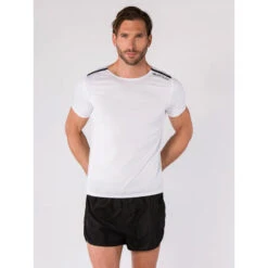 Camiseta Para Correr Oliver Negro -Ropa Deportiva Tienda camiseta para correr oliver blanco
