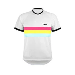 CAMISETA RUNNING HYDRAZERO FLAG - MANGA CORTA TALLA S COLOR NEGRO -Ropa Deportiva Tienda camiseta running hydrazero flag manga corta talla s color white