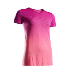 Camiseta Running Kiprun Care Mujer Rojo Transpirable -Ropa Deportiva Tienda camiseta running kiprun care mujer rojo transpirable 4