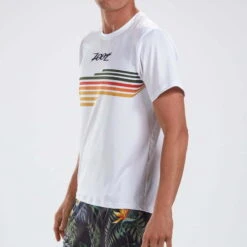 Camiseta Running Manga Corta Transpirable Hombre ZOOT LTD TEE Blanco -Ropa Deportiva Tienda camiseta running manga corta transpirable hombre zoot ltd tee blanco 3