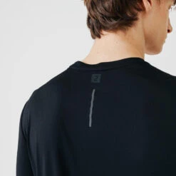 Kalenji Camiseta Running Manga Larga Transpirable Hombre Sun Protect Negro -Ropa Deportiva Tienda camiseta running manga larga transpirable hombre sun protect negro 4