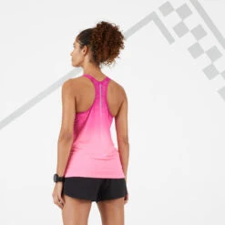 Camiseta Running Sin Mangas Sujetador Integrado Mujer Kiprun Care Rosa Degradado -Ropa Deportiva Tienda camiseta running sin mangas sujetador integrado mujer kiprun care rosa degradado 3