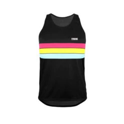 CAMISETA RUNNING TIRANTES - HYDRAZERO FLAG TALLA S COLOR NEGRO