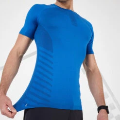 Camiseta Running Transpirable Hombre Kiprun Skincare Edición Limitada Azul -Ropa Deportiva Tienda camiseta running transpirable hombre kiprun skincare edicion limitada azul 3