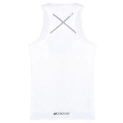 Camiseta Sin Mangas AINA Blanca -Ropa Deportiva Tienda camiseta sin mangas aina blanca 2