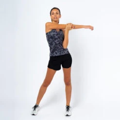 Camiseta Sin Mangas Running Poliéster Reciclado Mujer TRR Animal Print -Ropa Deportiva Tienda camiseta sin mangas running poliester reciclado mujer trr animal print 3