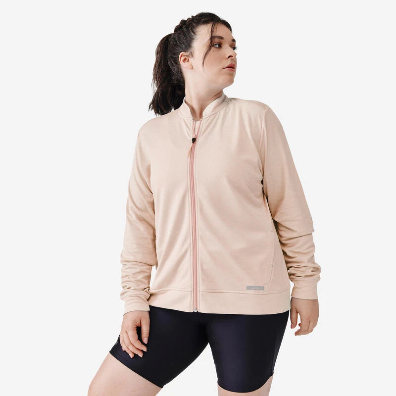 Kalenji Chaqueta Running Transpirable Mujer Dry Rosa 1 Kalenji Chaqueta Running Transpirable Mujer Dry Rosa