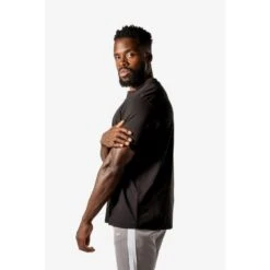 Core Camiseta - Fitness - Hombre - Negro -Ropa Deportiva Tienda core camiseta fitness hombre negro 2