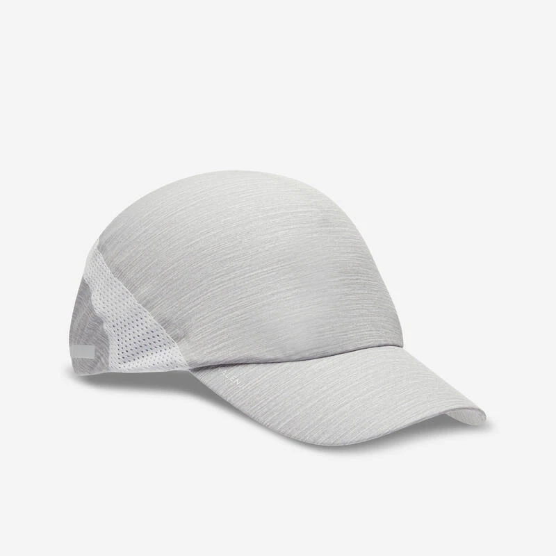 Kalenji Gorra Running Hombre/Mujer Gris Claro Ajustable 5 Kalenji Gorra Running Hombre/Mujer Gris Claro Ajustable - Imagen 5
