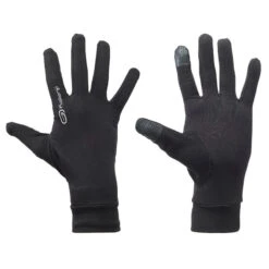 Kalenji GUANTES TÁCTILES RUNNING 100 NEGRO