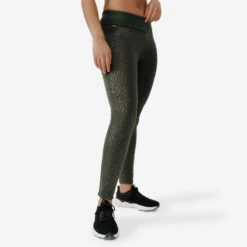 Kalenji Leggings Mallas Térmicas Running Mujer Negro -Ropa Deportiva Tienda leggings largos running calidos mujer warm caqui con motivos