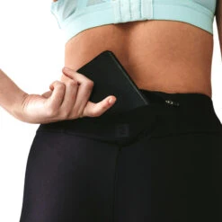 Kalenji Leggings Largos Running Mujer Dry Negro -Ropa Deportiva Tienda leggings largos running mujer dry negro 2