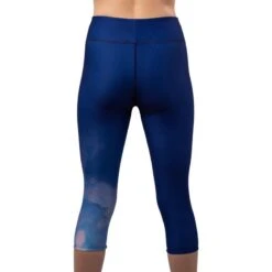 Leggings Running Corto De Poliéster Reciclado Para Mujer TRR Azul 5 Leggings Running Corto De Poliéster Reciclado Para Mujer TRR Azul -Ropa Deportiva Tienda leggings running corto de poliester reciclado para mujer trr azul 2