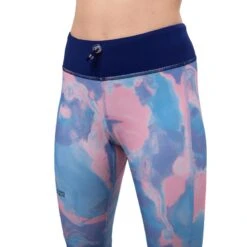Leggings Running Largos De Poliéster Reciclado Para Mujer TRR Acuarela -Ropa Deportiva Tienda leggings running largos de poliester reciclado para mujer trr acuarela 3