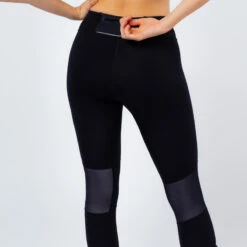 Leggings Running Largos De Poliéster Reciclado Para Mujer TRR Negro 7 Leggings Running Largos De Poliéster Reciclado Para Mujer TRR Negro -Ropa Deportiva Tienda leggings running largos de poliester reciclado para mujer trr negro 2