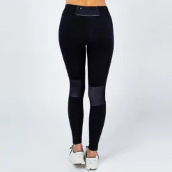 Leggings Running Largos De Poliéster Reciclado Para Mujer TRR Negro 8 Leggings Running Largos De Poliéster Reciclado Para Mujer TRR Negro -Ropa Deportiva Tienda leggings running largos de poliester reciclado para mujer trr negro 3