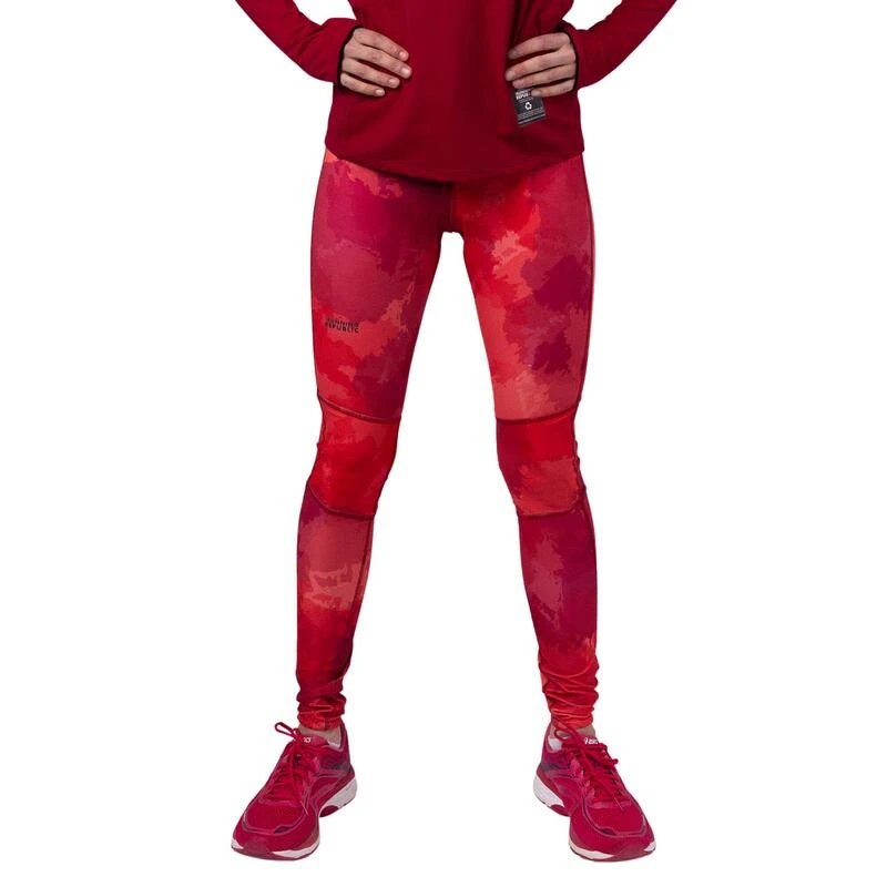 Leggings Running Largos De Poliéster Reciclado Para Mujer TRR Rojo 1 Leggings Running Largos De Poliéster Reciclado Para Mujer TRR Rojo