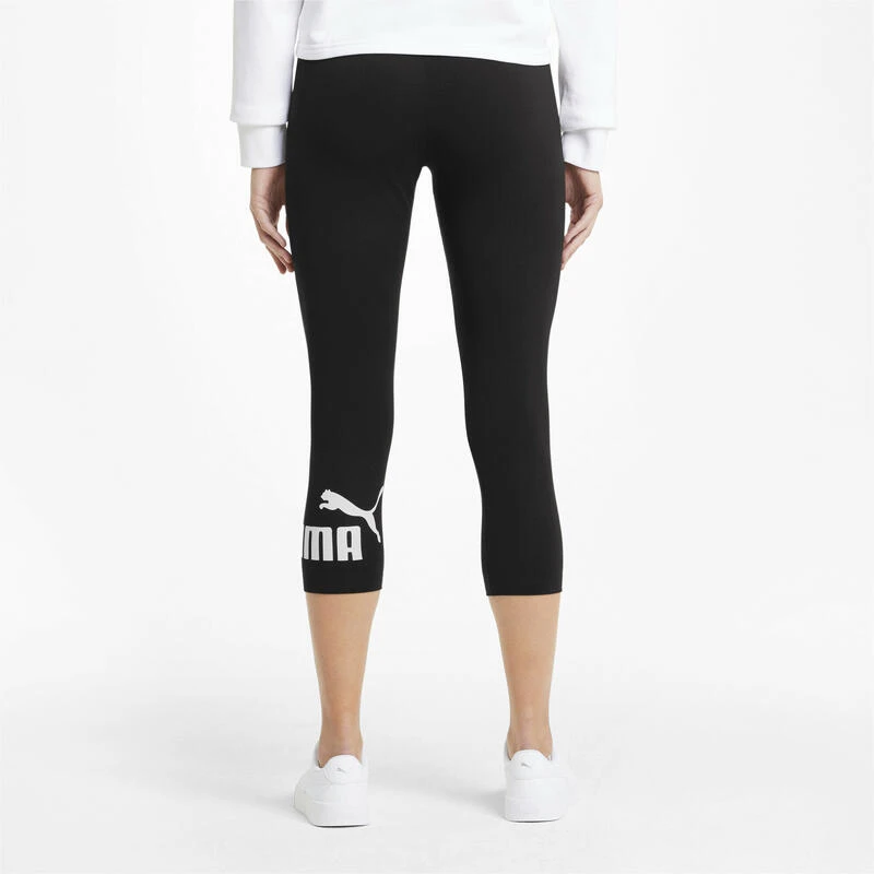 Mallas Mujer PUMA 3/4 Essentials Logo Negro 3 Mallas Mujer PUMA 3/4 Essentials Logo Negro - Imagen 3